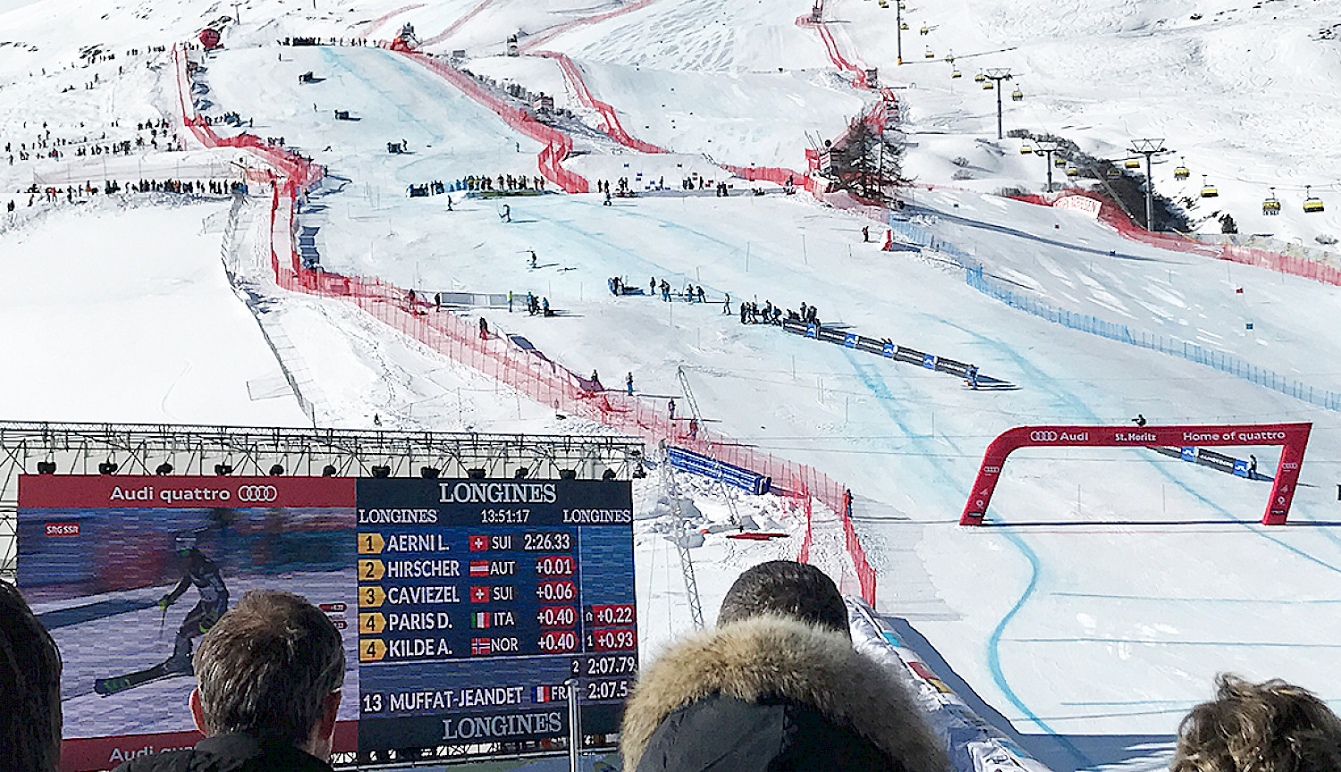 Das Wintersport-Grosserlebnis 2017 in St. Moritz...